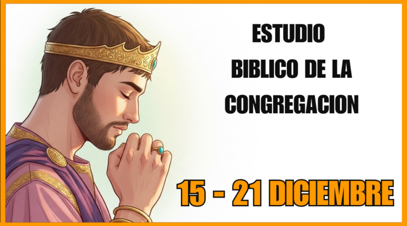 estudio biblico de la congregacion